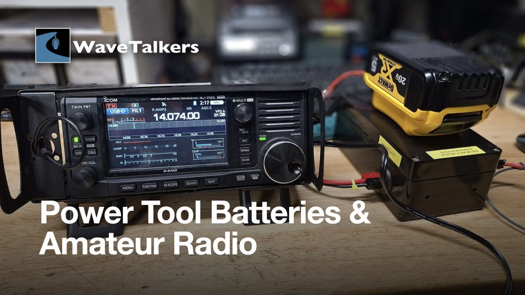Power Tool Batteries & Amateur Radio