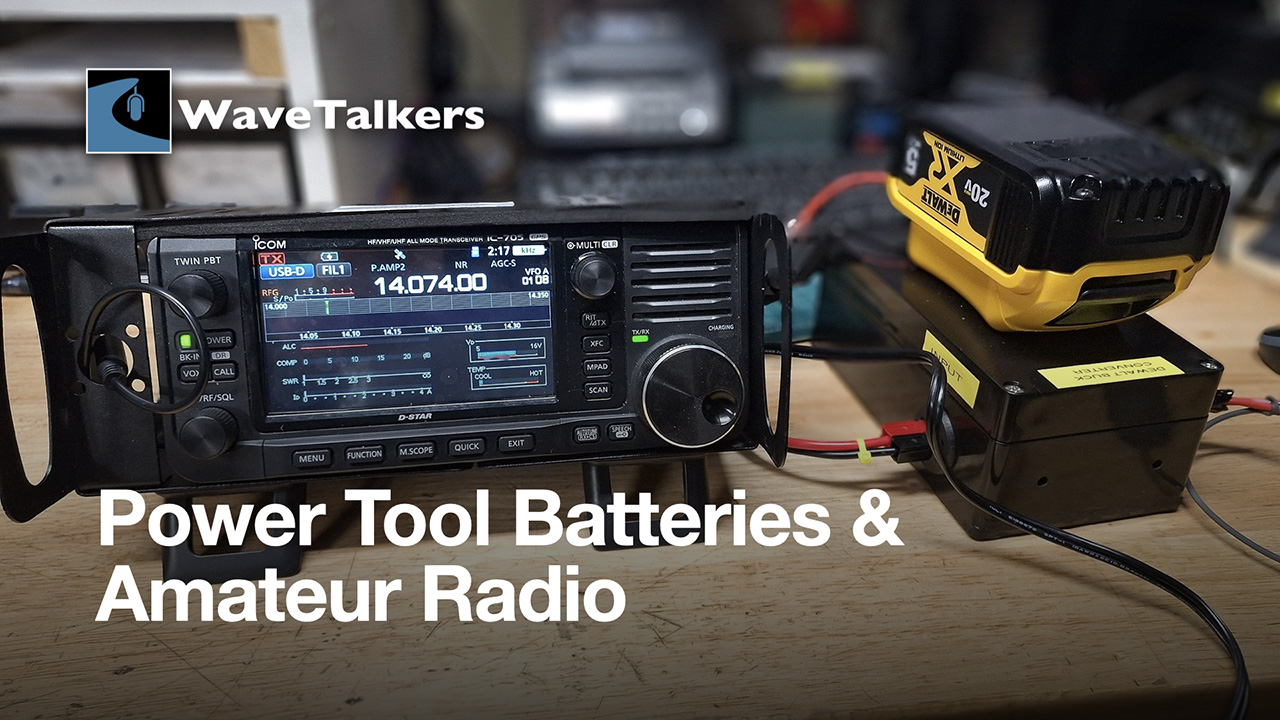 Power Tool Batteries & Amateur Radio